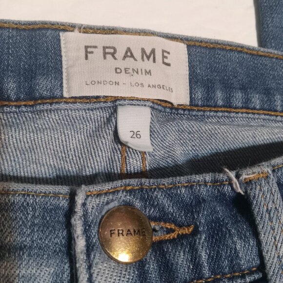 Frame Denim Women's Le Nouveau Straight Jeans 26 LNSFSRH838 - Picture 6 of 8